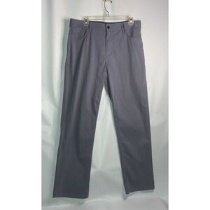 Johnnie-O Pants Men's Grey Prep-Formance 34 X 30 Trousers Cloudbreak Performance